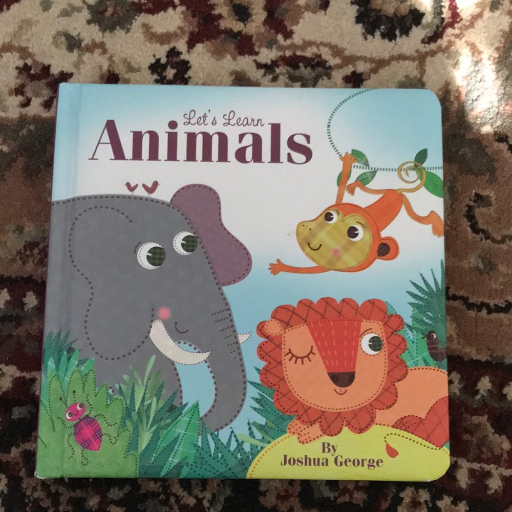 Let’s learn animals by Joshua George child’s early learning book